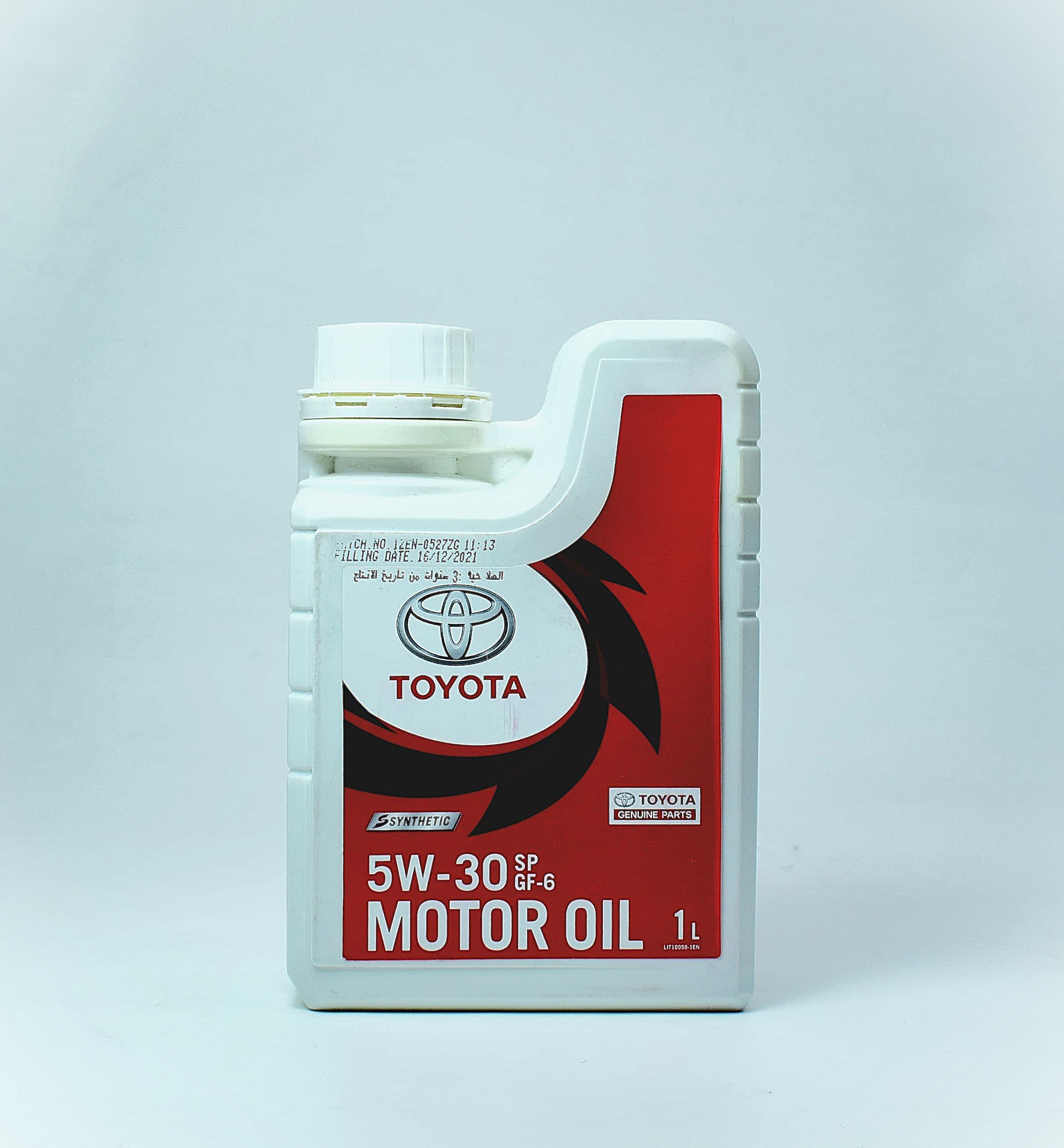زيت محرك بنزين (5w/30) من تويوتا سعه 1لتر